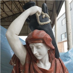 Religious Children Statues, Handcarved Sculptures