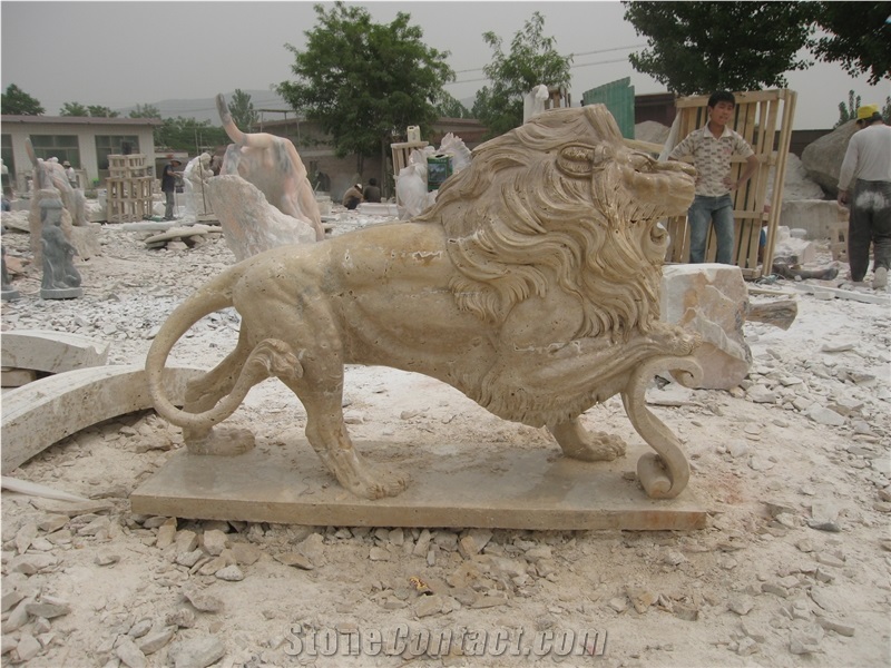 Shizi Statues, Lion Guardan Sculptures Animal Art