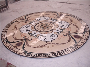 Slate Floor Indoor and Outdoor Pattern Medallions