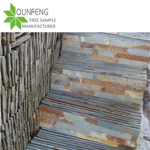 China Rusty Culture Stone Slate Wall Cladding