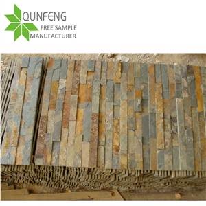 China Rusty Slate Wall Split Face Culture Stone