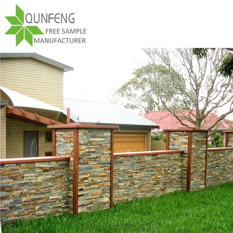 Rusty Culture Stone China Slate Wall Cladding
