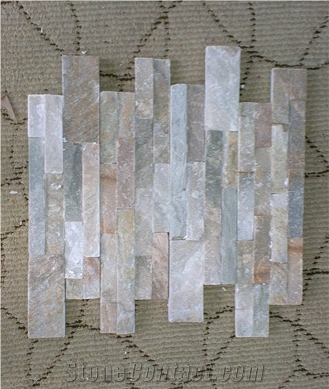 Beige Cultural Stone Natural Split Mushroom Slate
