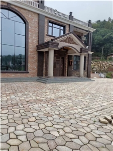 Cracked Ice Stone,Crackle Granite Flagstone Pavers