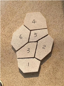 Cracked Ice Stone,Crackle Granite Flagstone Pavers