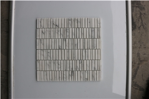 Italy Bianco Carrara Marble Brick Marble Mosaics