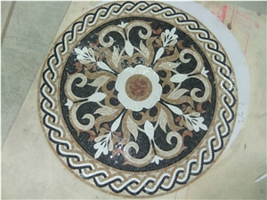 Marble Mosaics Arts,Luxury Medallionsswimming Pool