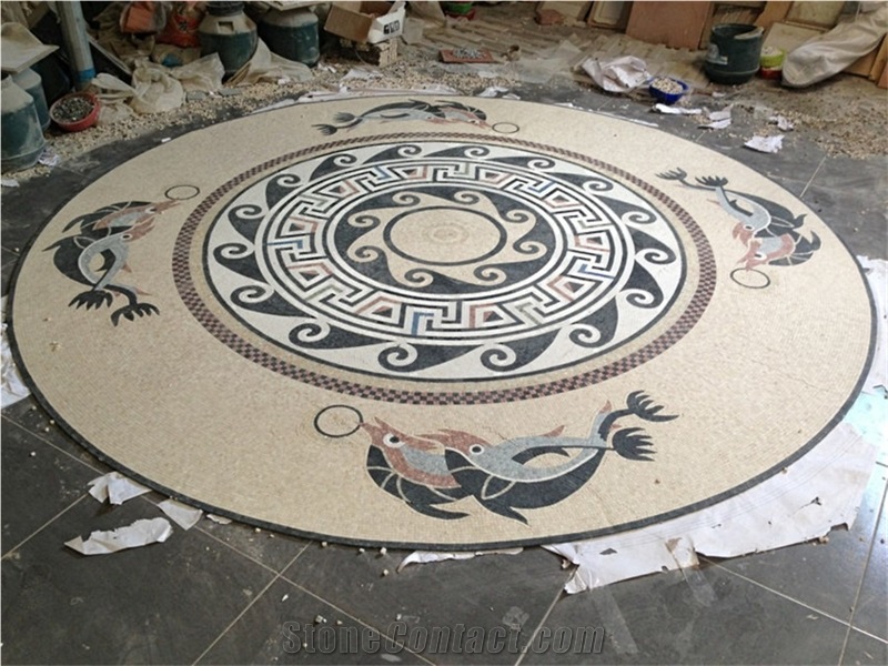 Marble Mosaics Arts, Medallions, Border,Customized