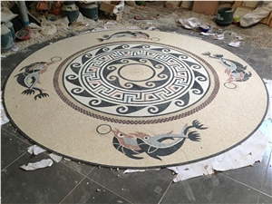Marble Mosaics Arts, Medallions, Border,Customized