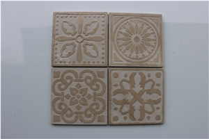 Spain Crema Marfil Carven Marble Stone