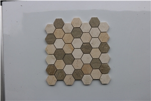 Spain Crema Marfilb Crema Bello Marble Mosaic Tile
