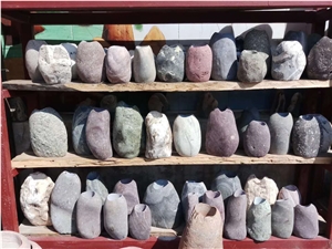 Natural River Stone Flower Pots