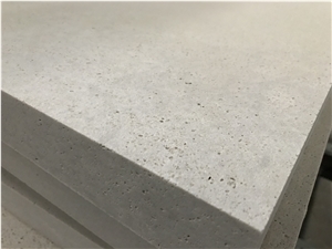 Chinese Silver Grey Travertine Slabs and Tiles
