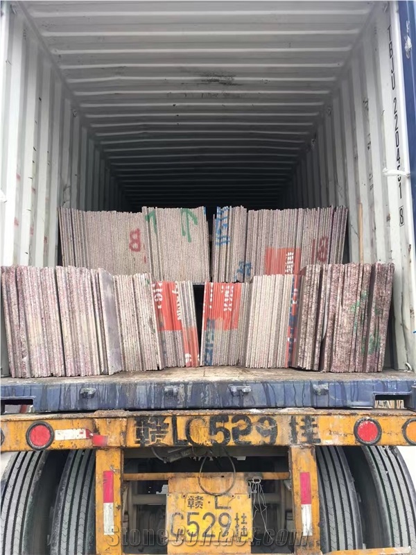 African Red Granite Slabs Stone Tiles Wall Floor