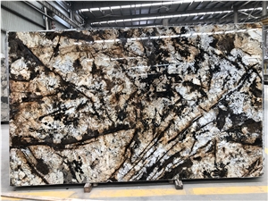 Alaska Gold Brazil Granite Tiles Slabs Floor Wall