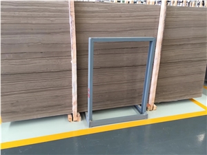 Athens Wooden Marble Brown Polished Slabs Tiles