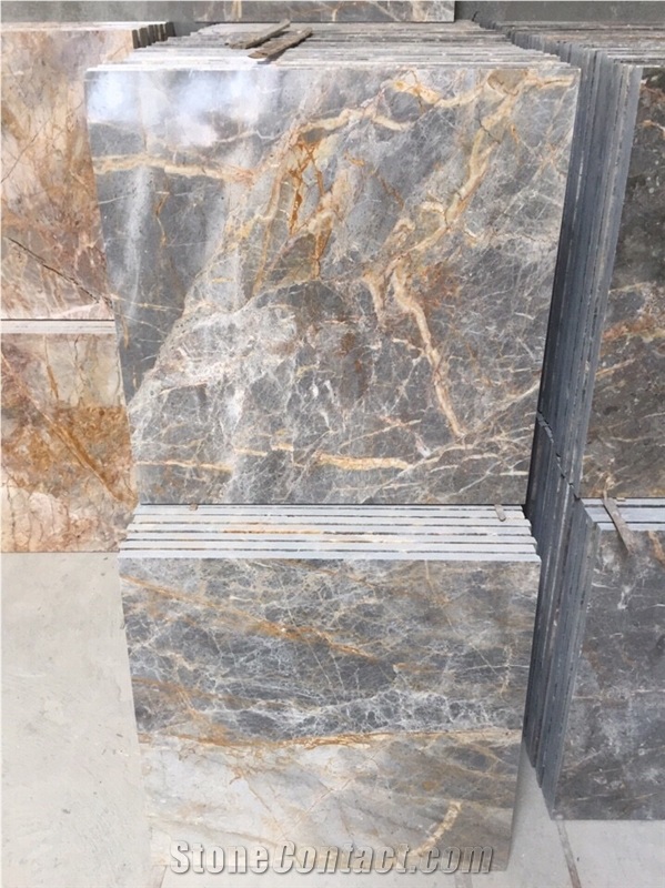 Colorful Brown Marble Stone Slabs Tile Floor Wall