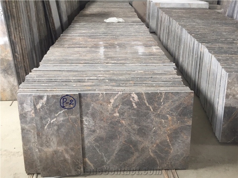 Colorful Brown Marble Stone Slabs Tile Floor Wall