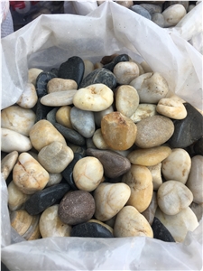 Natural Mixed Pebble Stone Gravel Landscaping