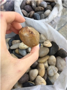 Natural Mixed Pebble Stone Gravel Landscaping