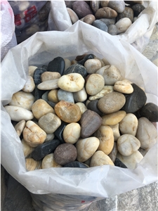 Natural Mixed Pebble Stone Gravel Landscaping