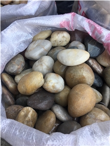 Natural Mixed Pebble Stone Gravel Landscaping