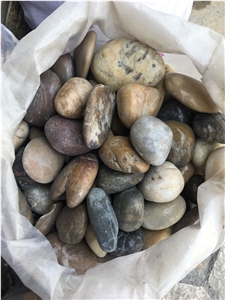 Natural Mixed Pebble Stone Gravel Landscaping