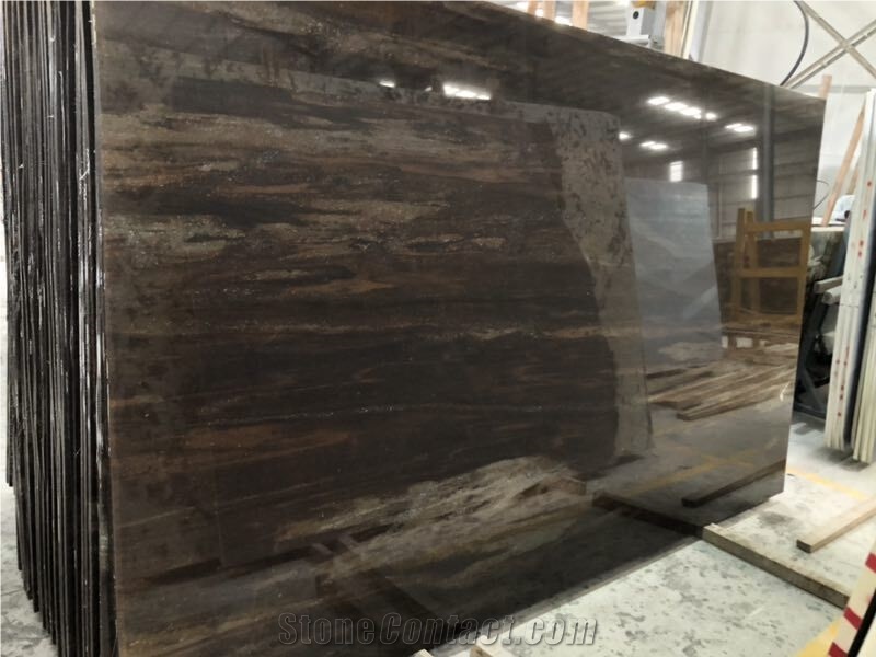 Wiarton Dark Fleuri/Chocolate Brown /Galaxy Brown