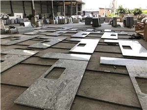 Ash Grey Granite Juparana Countertop Bench Tops