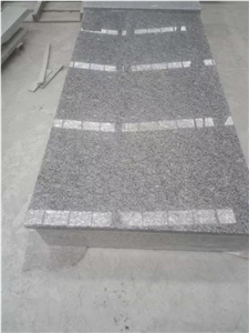 G383 Pearl Flower Pink Granite Tombstone Monument,