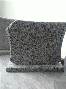 G408 Sea Wave Granite Grey Gravestone Headstone