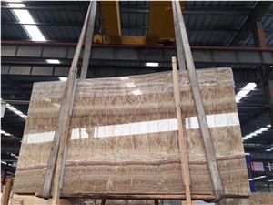 Yellow Coloprhony Onyx Wall Floor Slab Tile