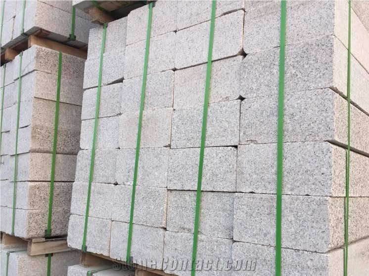 20cm Rust Stone Curbstone/Yellow Granite Kerbstone