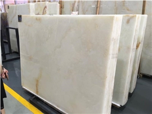 White Onyx Slab,Translucent Onyx