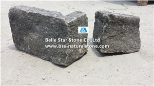 Charcoal Grey Quartzite Ashlar Thin Stone Veneer