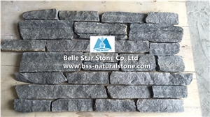 Charcoal Grey Quartzite Loose Ledge Stone for Wall