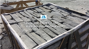 Charcoal Grey Quartzite Loose Ledge Stone for Wall