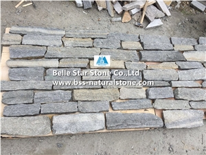 Charcoal Grey Quartzite Loose Ledge Stone for Wall