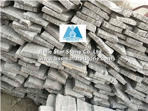Misty Grey Granite Fieldstone Wall Cladding Veneer