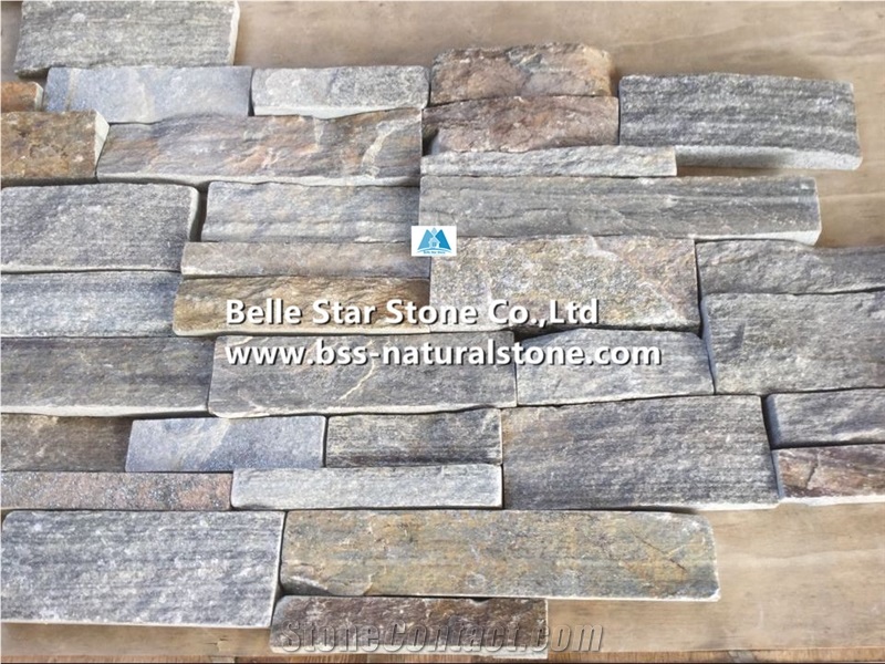 Pink Quartzite Field Stacked Loose Stone Veneer