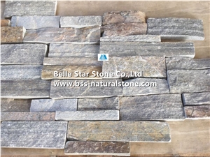Pink Quartzite Field Stacked Loose Stone Veneer