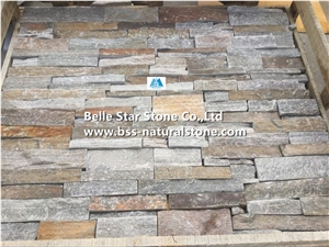 Pink Quartzite Field Stacked Loose Stone Veneer