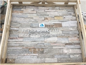 Pink Quartzite Field Stacked Loose Stone Veneer