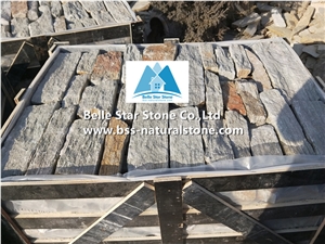 Rustic Grey Quartzite Ashlar Thin Stone Veneer