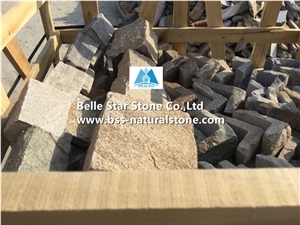 Sesame Yellow Granite Ashlar Natural Stone Veneer