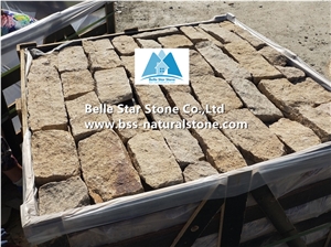 Yellow Granite Ashlar Stone Veneer/Fieldstone
