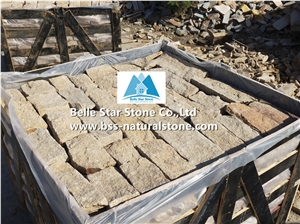 Yellow Granite Ashlar Stone Veneer/Fieldstone