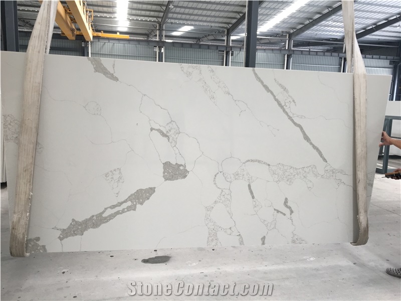 Calacatta Marble Look Engineered Quartz