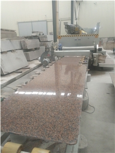 G562 Maple Red Granite Red Balmoral Polished Slab