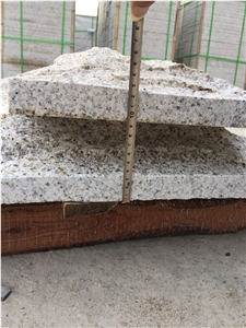 G682 Yellow Rustic Granite Mushroomed Cladding